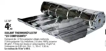 Isolant thermoréflectif