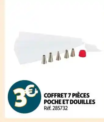 Auchan Coffret 7 Pieces Poche Et douilles offre