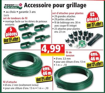 Norma Accessoire Pour Grillage offre