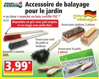 Norma Accessoire de Balayage Pour Le Jardin offre