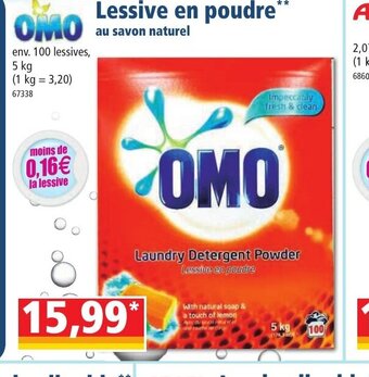 Norma Omo Lessive En Poudre offre