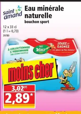 Norma Saint Amand Eau Minérale Naturelle offre