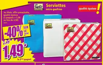 Norma Serviettes offre