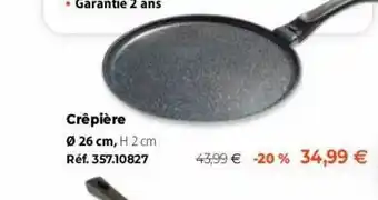 Mathon Crêpière offre