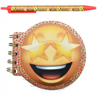 Action Bloc-notes avec stylo Emoji offre