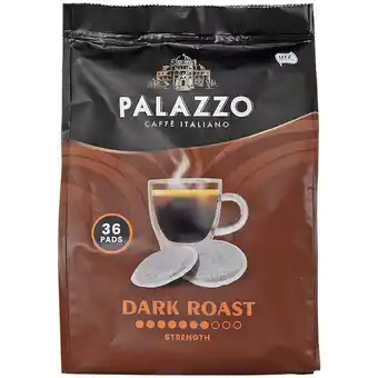 Action Dosettes de café Palazzo Dark Roast offre