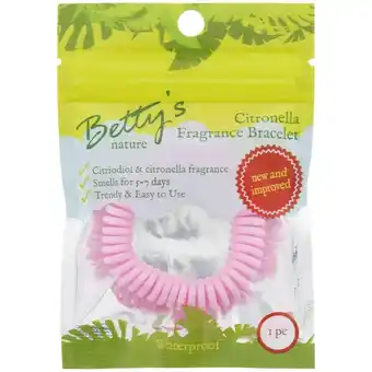 Action Bracelet anti-moustiques Betty's Nature offre