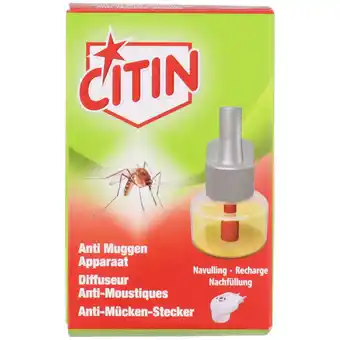 Action prise anti-moustique Citin offre