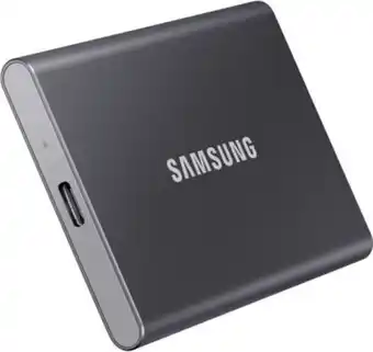 Boulanger Disque dur ssd externe samsung portable 1to t7 gris titane offre