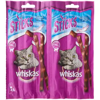 Action bâtonnets pour chats Whiskas offre
