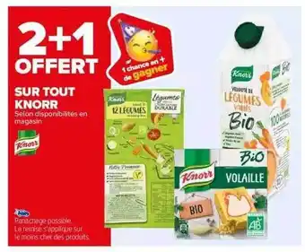 Carrefour Knorr offre