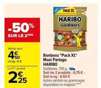 Carrefour Bonbons offre