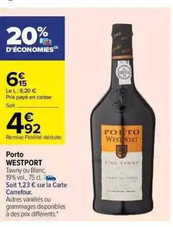 Carrefour Porto westport offre