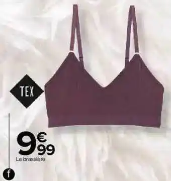 Carrefour Brassière tex offre