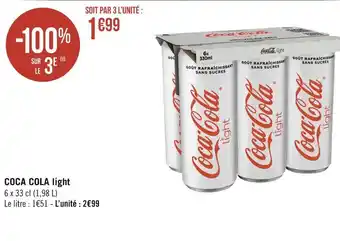 Géant Casino Coca cola coca cola light offre