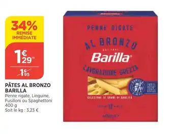 Maximarché BARILLA pâtes al brono offre