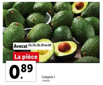 Lidl Avocat offre