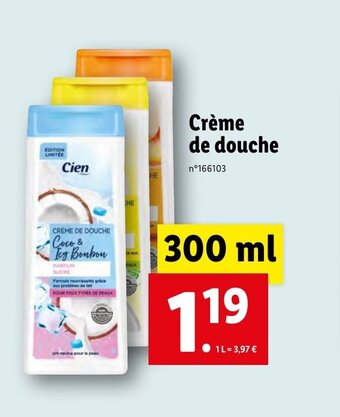 Lidl Crème de douche offre