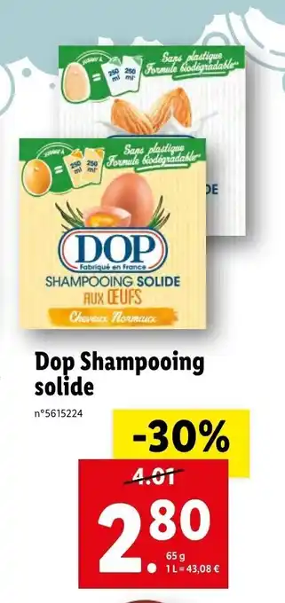 Dop shampooing solide