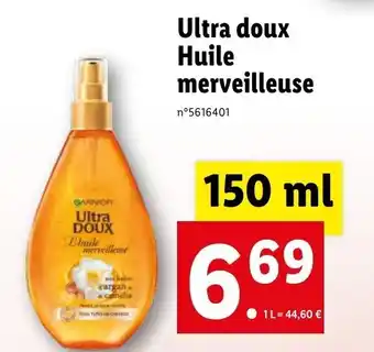 ULTRA DOUX huile merveilleuse