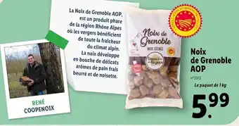 Lidl Noix de grenoble AOP offre