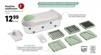 Lidl Mandoline multifonction offre
