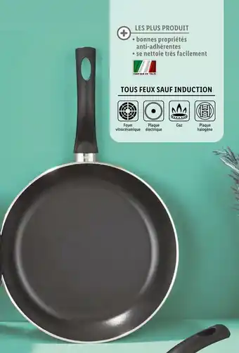 Lidl Poêle en aluminium offre