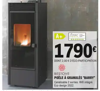 Poele à granulés Barry