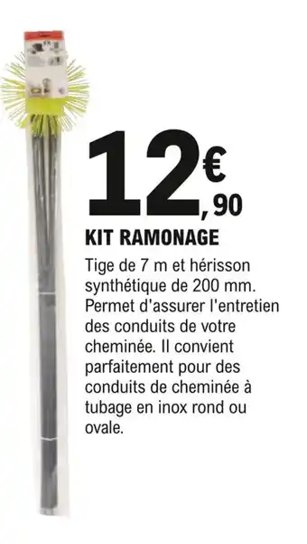 E.Leclerc Brico Kit Ramonage offre
