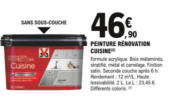 E.Leclerc Brico Peinture Rénovation Cuisine offre