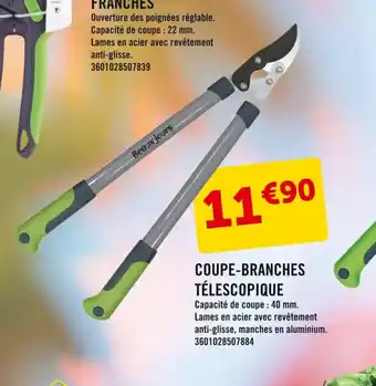 E.Leclerc Coupe-Branches Télescopique offre