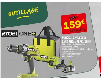 E.Leclerc Perceuse Visseuse Sans Fils A Percussion offre