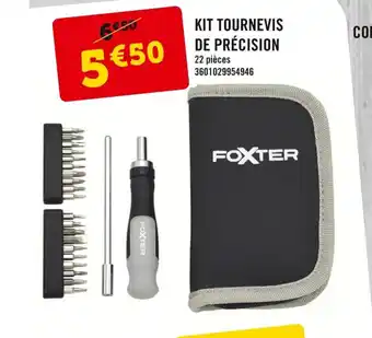 E.Leclerc Kit Tourmevis De Précision offre
