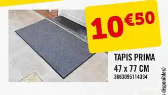 E.Leclerc Tapis Prima 47 x 77 cm offre