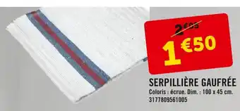 Serpillére Gaufrée