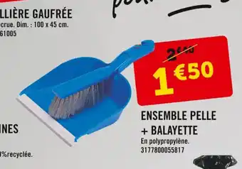 E.Leclerc Ensemble Pelle + Balayette offre
