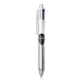 Bic 4 couleurs 3+1hb stylos-bille rétractables pointes moyennes (1,0 mm) et porte-mines