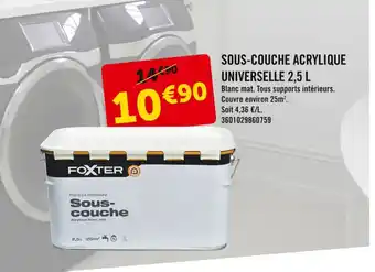 E.Leclerc Sous-Couche Acrylique Universelle 2,5 L offre