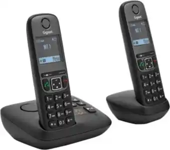 Téléphone sans fil gigaset a605a duo noir