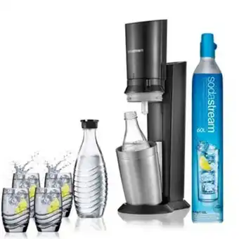 Machine crystal noire pack verre - sodastream