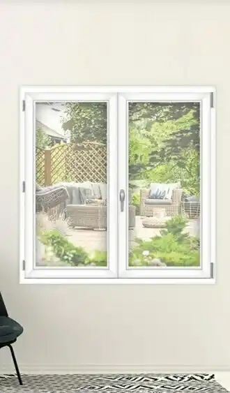 FENĂTRE PVC SUR-MESURE 2 VANTAUX