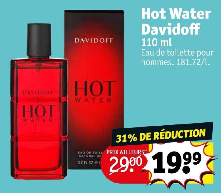 Promo Hot water davidoff chez Kruidvat
