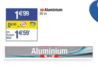 Cora x Carrefour Aluminium offre
