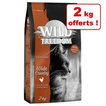Zooplus Croquettes wild freedom pour chat 6 kg + 2 kg offerts ! offre