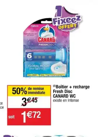 Canard Wc Boitier +Recharge Fresh Disc