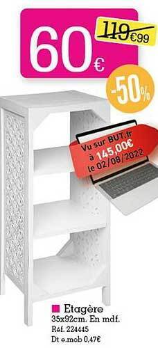 Kandy Étagère offre