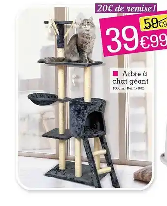 Kandy Arbre à chat géant offre