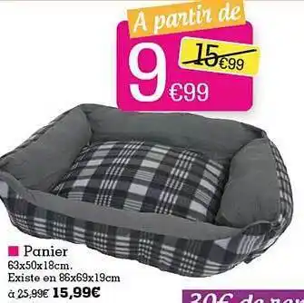 Kandy Panier offre