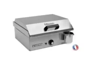 E.Leclerc Brico Plancha électrique inox neo e420 - 1800w + couvercle + 2 ustensiles - mirichaud offre