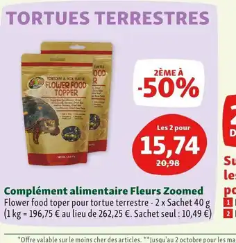 Complément Alimentaire Fleurs Zoomed